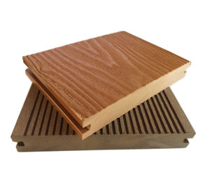 Plancher en WPC en gros, revêtement de sol moderne pour villas et hôtels |   Systèmes d'extérieur imperméables pour jardins, terrasses et espaces extérieurs - Product Image 3