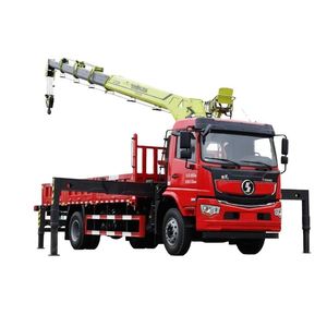 Grúa Montada en Camión Shacman Delong 4x2 con Máquina Elevadora Zoomlion para Construcción de Infraestructuras y Trasplante de Plántulas - Product Image 1