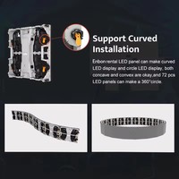 Gratis penerbangan Case 4m x 3m Turnkey sistem lengkap tahap Led Video dinding latar belakang acara Led tampilan layar dengan harga produsen