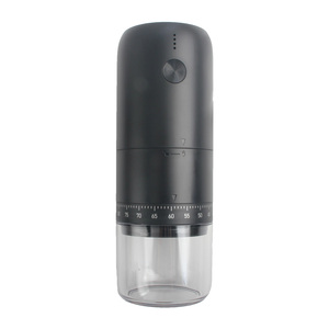 Moulin à café électrique portable, réglage de la finesse, broyeur à meules, rechargeable USB, pour la maison et les voyages - Product Image 1