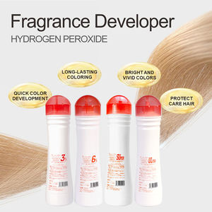 Échantillon gratuit Personnalisation 3% 6% 9% 12% 10 <span class=keywords><strong>20</strong></span> 30 40 Vol Professionnel Teinture Capillaire Peroxyde Développeur Blanchiment Volume <span class=keywords><strong>Oxydant</strong></span> 1000Ml - Product Image 2