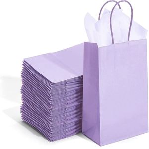 <b>Small</b> Paper Bags with Handles Retail Merchandise Shopping Bags Bulk for Birthday Wedding <b>Gift</b> Bag Recyclable Shopping Paper Bag - Product Image 1