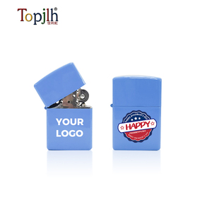 <span class=keywords><strong>Briquet</strong></span> portable vierge pour sublimation Topjlh, <span class=keywords><strong>briquet</strong></span> à cigarettes vierge en gros avec boîte métallique pour personnalisation <span class=keywords><strong>de</strong></span> logo et cadeau pour homme - Product Image 1