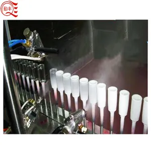 Operate easily Mini Automatic spraying painting machine for wine bottle