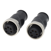 NEMA 2000 conector 5 pines hembra terminación resistencia 7/8 enchufe terminador red marina IP67 Cable impermeable