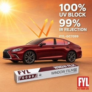 Film Teinté Premium <span class=keywords><strong>Caméléon</strong></span> pour Pare-Brise 2mil IRR60%+ UV99% Film Isolant Thermique <span class=keywords><strong>Caméléon</strong></span> pour Vitres de Voiture – Direct Usine - Product Image 4