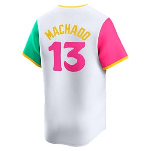 Camiseta de Béisbol Unisex # 23 Tatis Jr. # 13 Machado # 22 Miller # 11 Camisetas Darvish con Estampado por Transferencia Térmica, 100% Poliéster - Product Image 3