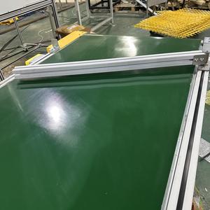 Düşük Gürültülü Alüminyum Çerçeveli Motorlu Ayarlanabilir Hızlı, Verimli Paket Taşıma İçin Tasarlanmış Düz Bantlı Konveyör - Product Image 4