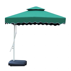 Paraguas de lona grande para trabajo al aire libre, sombrilla de alta calidad para Patios de jardín con luz Solar, Material de paracaídas, publicidad de mercado - Product Image 2