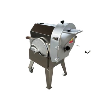 เครื่องหั่นผักความเร็วสูงแบบมอเตอร์ดีซีเชิงพาณิชย์ เครื่องสไลด์ผักความเร็วสูงสำหรับร้านอาหาร - Product Image 1