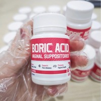 Suppositoires à l'acide borique, capsules vaginales, marque privée, vente en gros, équilibre du pH, contrôle des odeurs, hygiène intime féminine, soins Yoni