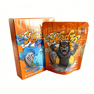 ถุงซิปล็อคแบบตั้งได้ชนิดใช้แล้วทิ้ง ผลิตตามสั่ง วัสดุไมลาร์ เกรดสำหรับอาหาร ลายโฮโลแกรม สำหรับบรรจุภัณฑ์มันฝรั่งทอด อาหารสัตว์เลี้ยง น้ำตาล พิมพ์ดิจิทัล - Product Image 5