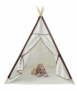 play teepee tent reading tent 100% cottobn tent indoor and out door teepee