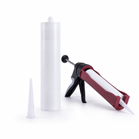 Scellant en silicone RTV fiable de 300 ml pour l'étanchéité à la poussière et le collage, silicone à faible odeur pour les boîtiers électriques, silicone stable