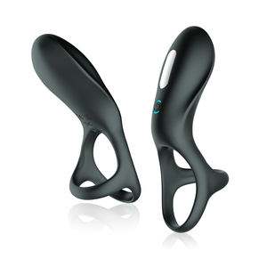 Männliche und weibliche Spielzeug Vibrations ring 10 Frequenz Vibration Sexspielzeug <span class=keywords><strong>Penis</strong></span> vergrößerung Extender G-Punkt Stimulation Hahn Ring - Product Image 1