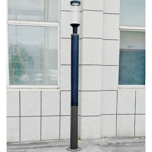 Minimalismo moderno IP65 Solar Acero inoxidable Control remoto Ridge Pasarela peatonal Pilar Guardia LED Canal Luz Jardín - Product Image 1