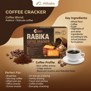 Elegant 960g Rabika Coffee <b>Biscuit</b> <b>Gift</b> Box! 64 Premium Pcs Real Robusta Arabica Souvenir - Product Image 4