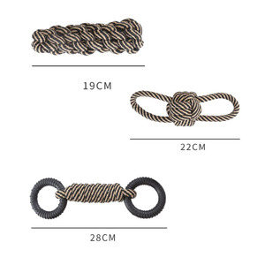 Con Chó Dây Tpr CHEwer Đào Tạo Đồ Chơi Tùy Chỉnh Bông Sợi Dây Tương Tác Pet Đồ Chơi Cho Sức Khỏe Nha Khoa - Product Image 2