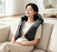 NOUVEAU Masseur Shiatsu pour le cou, le dos et les épaules, massage des tissus profonds, couverture de massage cervicaux pour la relaxation