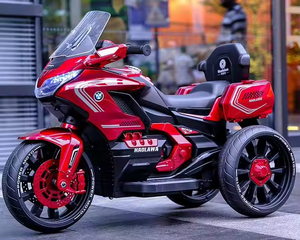 Motocicleta Eléctrica para Niños en Oferta, Triciclo de Plástico con Batería, Auto de Juguete con Reproductor de Música MP3 para Niños de 2 a 4 Años - Product Image 5