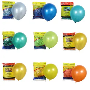 Yiwu Wholesale Cheap 12 Inch 2.8g Pearl Thickened Latex Balloons For Birthday Wedding Valentine's Day Party Decoration Globos