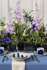 Flores Artificiales de Salvia de Alta Calidad, Pequeñas y Silvestres, para Ramos de Novia, Arreglos Florales y Decoración - Product Image 4