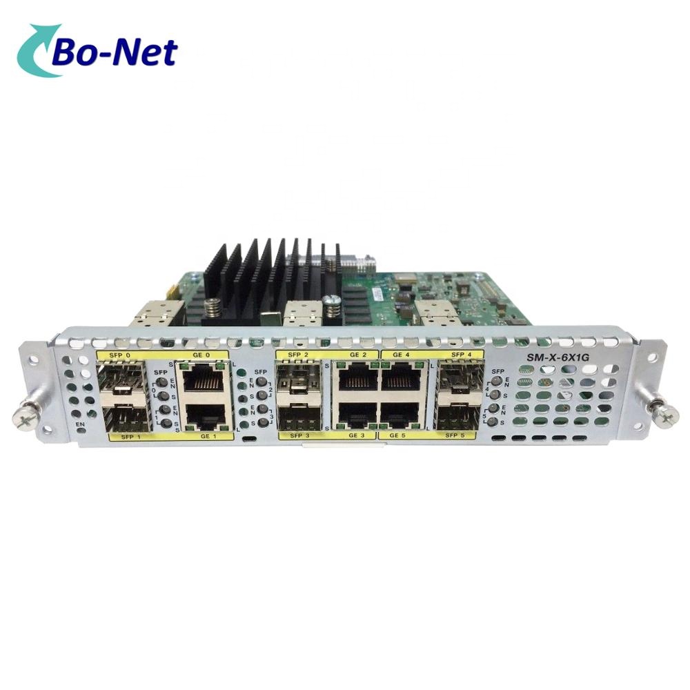 SM-X-6X1G = 6-порт Gigabit Ethernet WAN сервис модуль ПВР 4331 4351 фрезерный станок