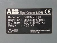 Transmetteur de débitmètre 50XM2000 pour PLC