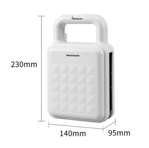 <span class=keywords><strong>Macchina</strong></span> Multifunzione Elettrica per Sandwich, Colazione, Pasti Leggeri, Piastra per Grigliare e Tostare il Pane - Product Image 6