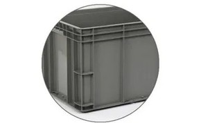 Eu43175 Nhà Máy Giá tái sử dụng nặng nhựa hậu cần lưu trữ Crate Stackable và tái chế EU nhựa doanh thu hộp - Product Image 4