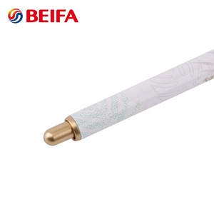 Beifa PKB80004 Factory Price Customizable <strong>Metal</strong> Ball <strong>Pen</strong> <strong>Printed</strong> Pattern Retractable <strong>Metal</strong> Ballpoint <strong>Pen</strong> Without Clip - Product Image 4