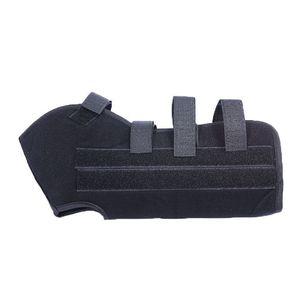 Soporte de Fijación para Tobillo con Placa de Acero para Fracturas, Esguinces y Lesiones de Ligamentos, Protección Unisex, Negro y Azul Rey - Product Image 1