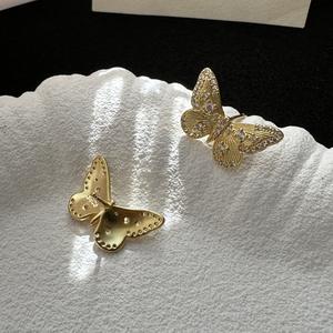S925 Pure Silver Butterfly Earrings Luxury Vintage French Medieval Design <b>Simple</b> Elegance Fashion Drop <b>Jewelry</b> - Product Image 5