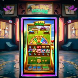 Moniteur à écran tactile capacitif de 32 pouces pour la machine de jeu d'habileté et le kiosque utilisent l'interface USB - Product Image 2