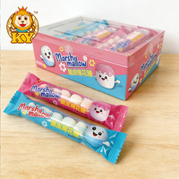 Groothandel Snoepleverancier Zoete Fruitachtige Roze en Blauwe Knapperige Marshmallows Snoepjes