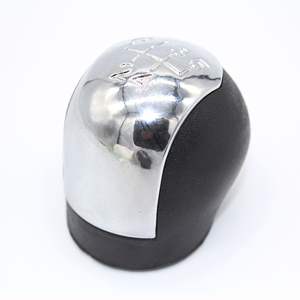 Pommeau de levier de vitesse Opel 5/6 vitesses, manuel, ergonomique, en plastique, avec design à couvercle ouvert - Product Image 2