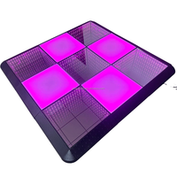 Dalles de danse interactives à capteur magnétique avec éclairage LED RVB pour mariages, événements, fêtes et divertissements