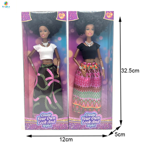 Thực tế 11.5 \ "thời trang màu đen búp bê Kit cho trẻ sơ sinh tái sinh bé gái với đầy đủ cơ thể & Phụ kiện mô hình đồ chơi phong cách - Product Image 6