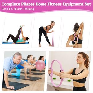 Customized Logo Home Gym Fitness Set <b>Yoga</b> Pilates <b>Ball</b> Resistance Band Pilate Circle <b>Yoga</b> Socks Fitness Accessory - Product Image 6