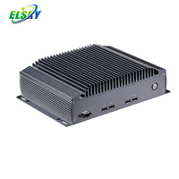 Carte mère de bureau ELSKY PC de jeu IPC6800 avec CPU Tiger Lake 11e génération core mini pc i3 i5 i7 NB-DDR4 Iris X UHD carte graphique