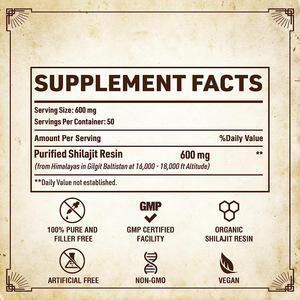 Suplemento nutricional alto <span class=keywords><strong>para</strong></span> el cuidado de <span class=keywords><strong>la</strong></span> salud, cualquier grupo de edad, mejor absorción, digestión, 30g, ácido fúlvico, resina pura de Shilajit del Himalaya - Product Image 5