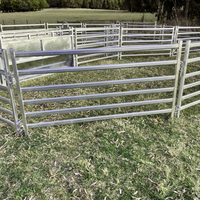 Panneaux Premium 6 Lisses pour Bétail Cheval Mouton, Enclos, Parc de Contention et Corral