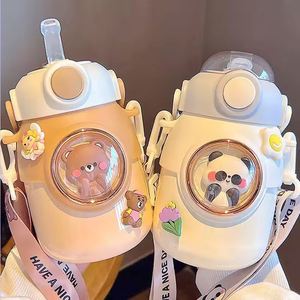 Cute Kawai Thermal Mug 700ML 316 Stainless Steel <b>Thermos</b> for <b>Tea</b> Kid Children Drinks Water Bottle - Product Image 4