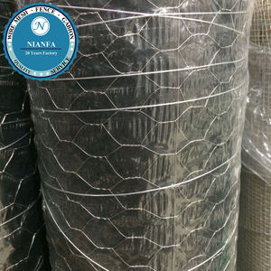 Rede De Malha De Arame Hexagonal Galvanizado Revestido De PVC Gabiões Fio De Galinha - Product Image 4