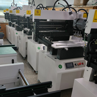 Imprimante semi-automatique de pâte à souder SMT pour PCB avec cœur PLC haute précision Shengdian 220V et garantie d'un an