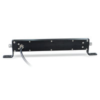 Barre lumineuse LED mince de 40 pouces en aluminium anodisé dur, couleur ambre, pour Defender Wrangler Gladiator 4x4, universelle, adaptable aux véhicules