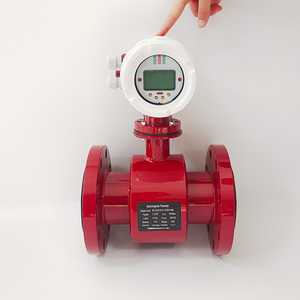 Modbus الكهرومغناطيسي تحويل السائل النفايات المياه مقياس التدفق المغناطيسي الرقمية المغناطيسي تدفق المياه متر - Product Image 4