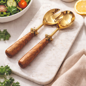 ชุดเซิร์ฟเวอร์สแตนเลสสตีลร่วมสมัยพร้อมด้ามจับดีไซน์ทันสมัย ​​กันลื่น ปลอดภัยสำหรับเครื่องล้างจาน อุปกรณ์เสิร์ฟสำหรับรับประทานอาหาร - Product Image 6