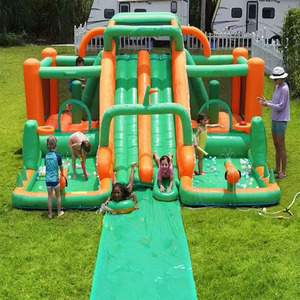 Inflatable Bouncer trượt nước 2025 mùa hè thư bị trả lại lâu đài bouncy giá rẻ nảy nhà Combo Inflatable nhảy lâu đài ngoài trời - Product Image 4