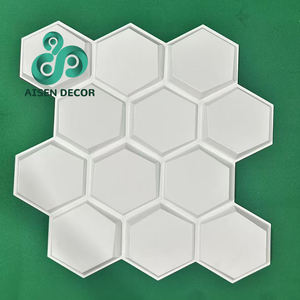 Panel de pared 3D moderno para decoración hogareña Venta caliente impermeable Pvc Fácil instalación decoración Interior - Product Image 5